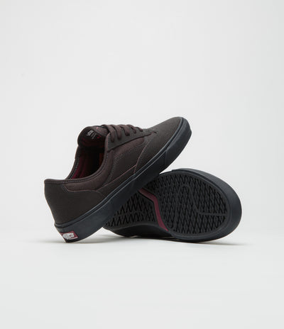 Vans Skate Curren Caples Shoes in Dark Brown
