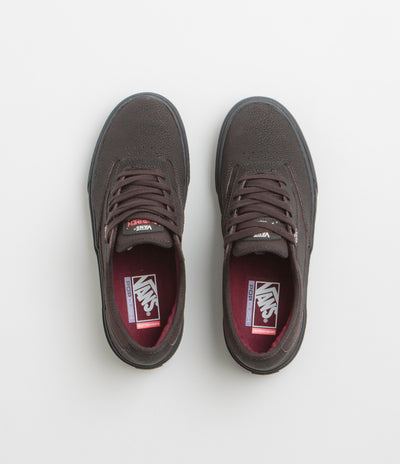 Vans Skate Curren Caples Shoes in Dark Brown