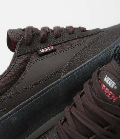 Vans Skate Curren Caples Shoes in Dark Brown