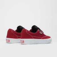 Vans Skate Curren Caples Shoes in Red and White thumbnail