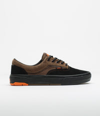 Vans Skate Era Wafflecup Shoes in Black and Brown
