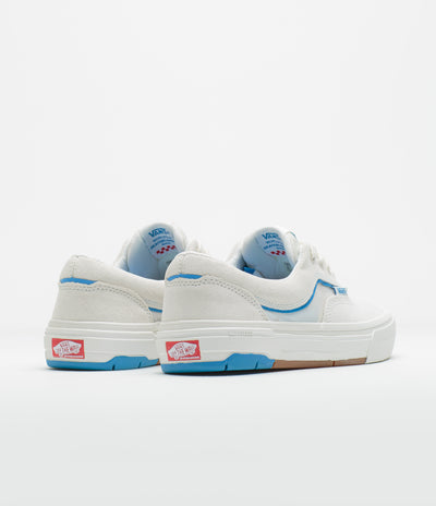 Vans Skate Era Wafflecup Shoes in White and Blue
