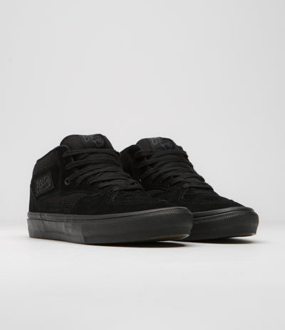 Vans Skate Half Cab Shoes - Black / Black
