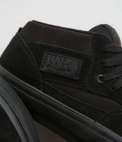 Vans Skate Half Cab Shoes - Black / Black