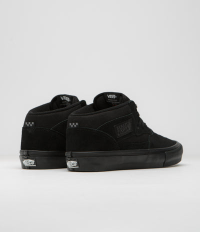 Vans Skate Half Cab Shoes - Black / Black