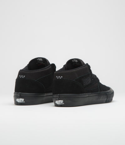 Vans Skate Half Cab Shoes - Black / Black