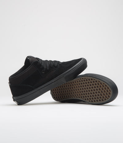 Vans Skate Half Cab Shoes - Black / Black