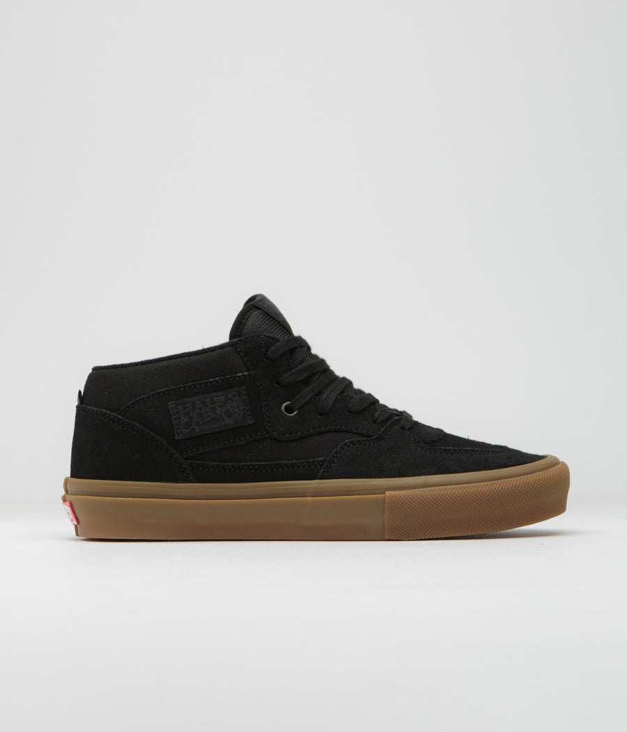 Vans Skate Half Cab Shoes - Black / Gum