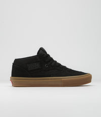 Vans Skate Half Cab Shoes in Black and Gum