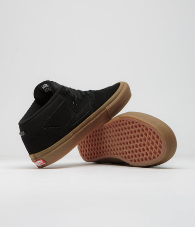 Vans Skate Half Cab Shoes - Black / Gum