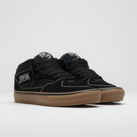 Vans Skate Half Cab Shoes - Black / Gum / White thumbnail