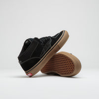 Vans Skate Half Cab Shoes - Black / Gum / White thumbnail