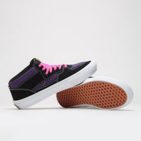 Vans Skate Half Cab Shoes - Black / Purple thumbnail