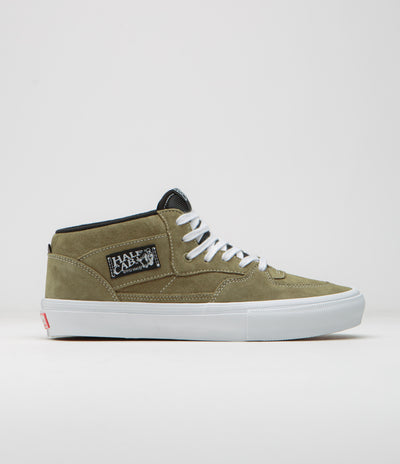 Vans Skate Half Cab Shoes in Gothic Olive