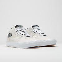 Vans Skate Half Cab Shoes - White / Black thumbnail