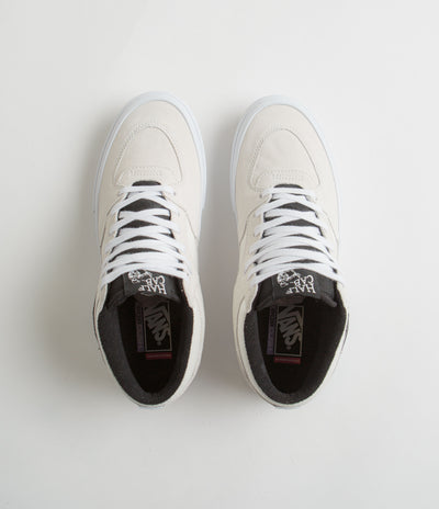 Vans Skate Half Cab Shoes - White / Black