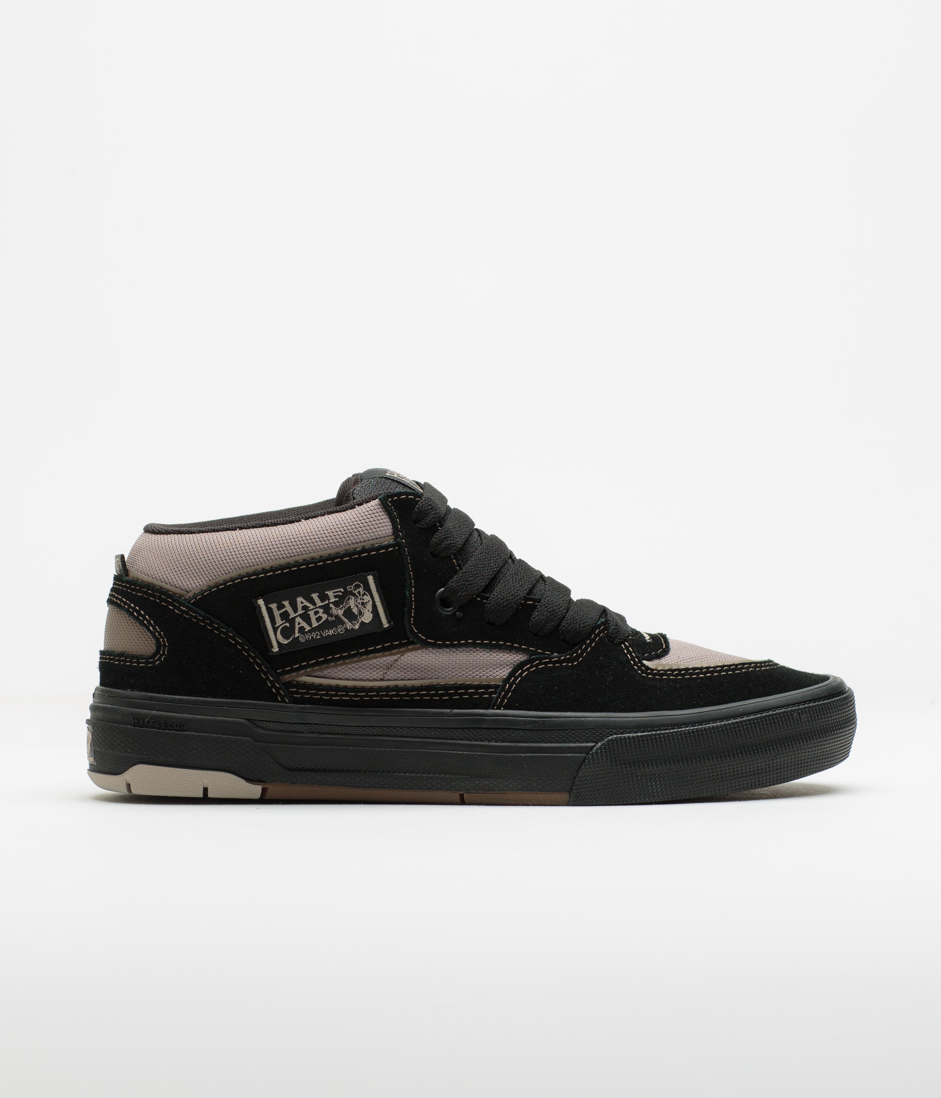 Vans Skate Half Cab Wafflecup Shoes - Black / Peyote