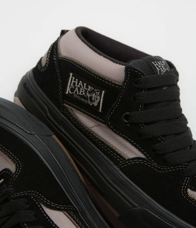 Vans Skate Half Cab Wafflecup Shoes in Black and Peyote