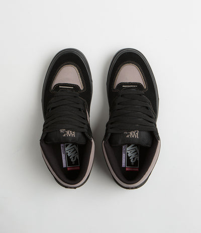 Vans Skate Half Cab Wafflecup Shoes in Black and Peyote
