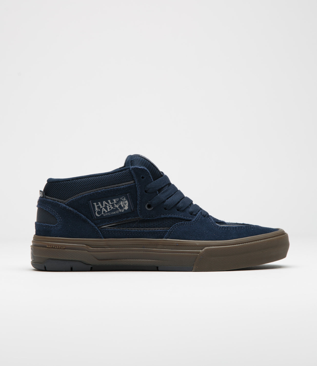 Vans Skate Half Cab Wafflecup Shoes - Navy / Dark Gum | Flatspot