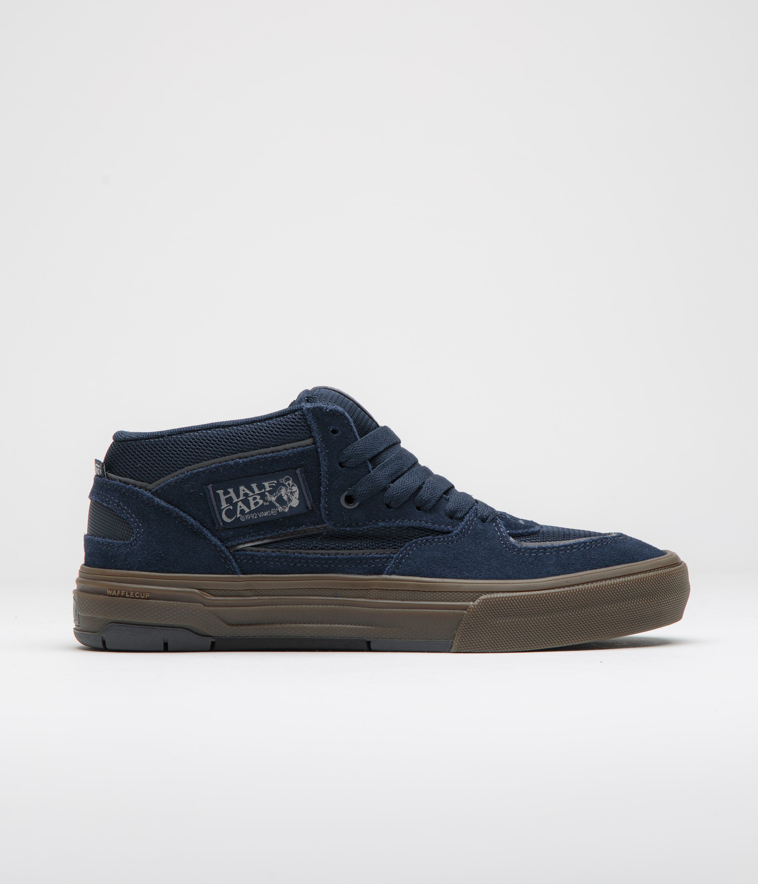 Vans Skate Half Cab Wafflecup Shoes - Navy / Dark Gum
