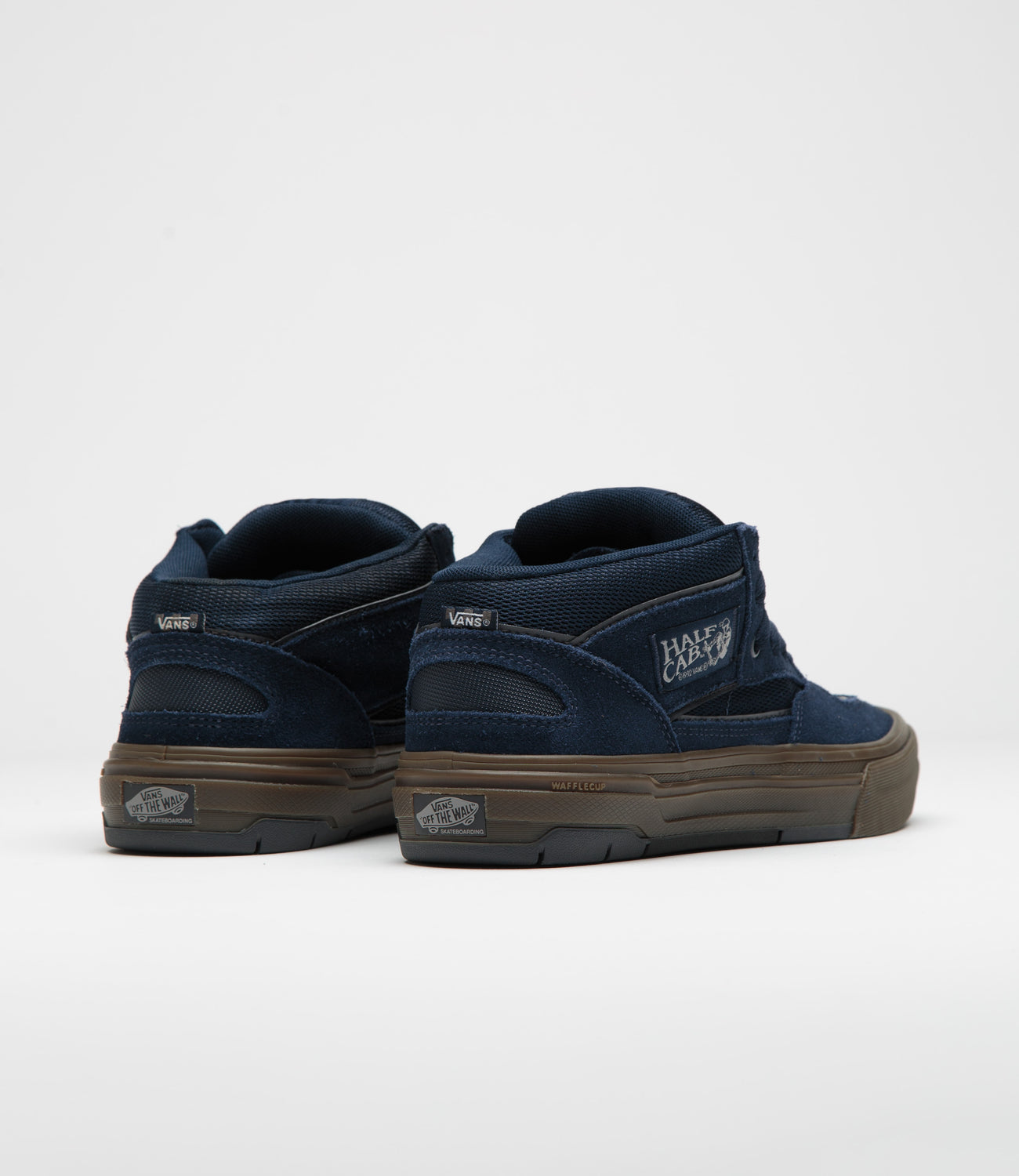 Vans Skate Half Cab Wafflecup Shoes - Navy / Dark Gum | Flatspot