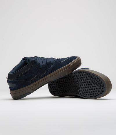 Vans Skate Half Cab Wafflecup Shoes - Navy / Dark Gum
