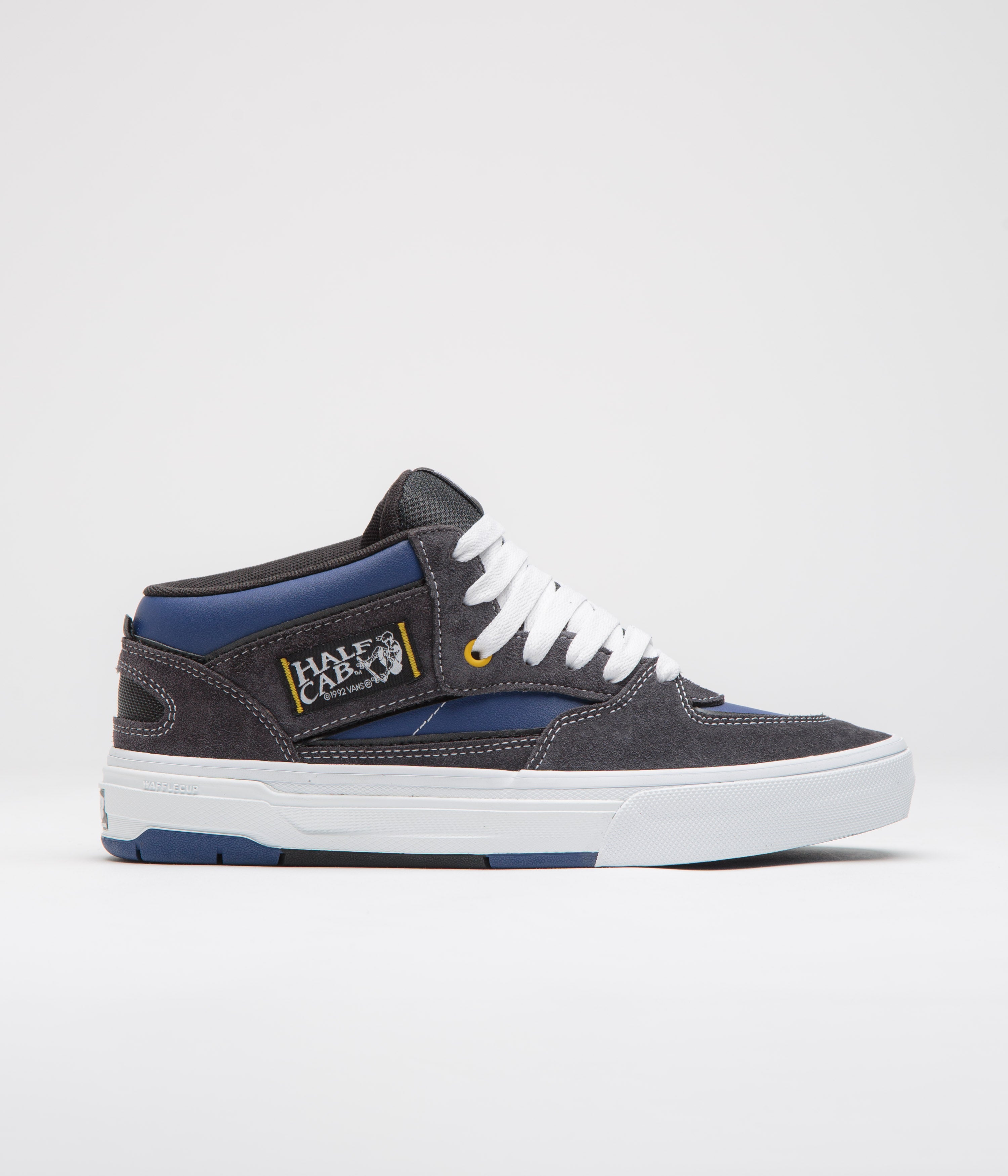 Vans Skate Half Cab Wafflecup Shoes in Navy and Grey