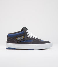 Vans Skate Half Cab Wafflecup Shoes in Navy and Grey