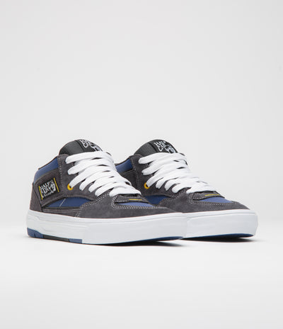 Vans Skate Half Cab Wafflecup Shoes - Navy / Grey