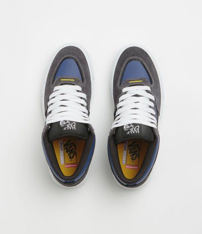 Vans Skate Half Cab Wafflecup Shoes - Navy / Grey