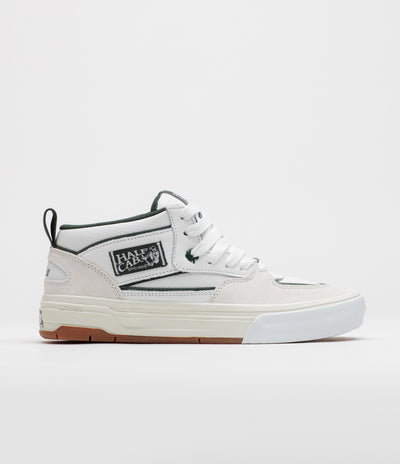 Vans Skate Half Cab Wafflecup Shoes - Una White / Gum
