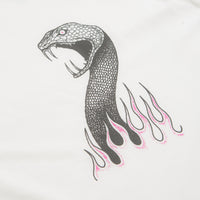 Vans Skate Mike G Snake Flame Ringer T-Shirt - Marshmallow thumbnail
