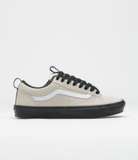Vans Skate Old Skool 36+ Shoes in Oatmeal and Black