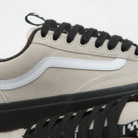 Vans Skate Old Skool 36+ Shoes in Oatmeal and Black thumbnail