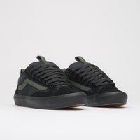 Vans Skate Old Skool 36+ Shoes - (Atiba) Black / Dark Green thumbnail