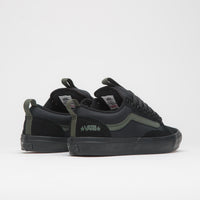 Vans Skate Old Skool 36+ Shoes - (Atiba) Black / Dark Green thumbnail