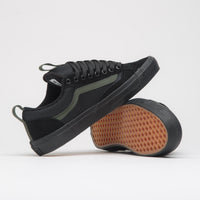 Vans Skate Old Skool 36+ Shoes - (Atiba) Black / Dark Green thumbnail