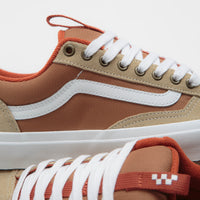 Vans Skate Old Skool 36+ Shoes - Khaki / Burnt Orange thumbnail