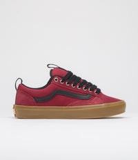 Vans Skate Old Skool 36+ Shoes in Gum Burgundy