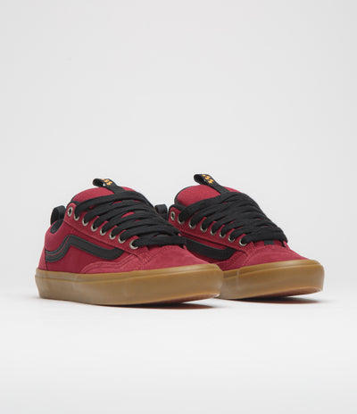 Vans Skate Old Skool 36+ Shoes - Gum Burgundy