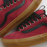 Vans Skate Old Skool 36+ Shoes - Gum Burgundy thumbnail