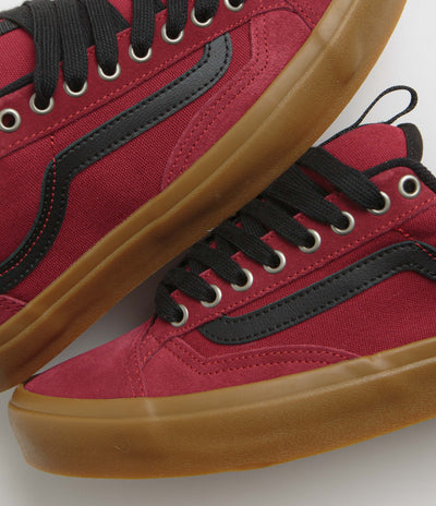 Vans Skate Old Skool 36+ Shoes - Gum Burgundy