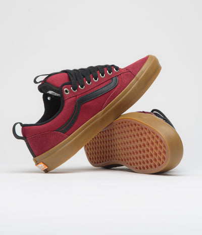 Vans Skate Old Skool 36+ Shoes - Gum Burgundy