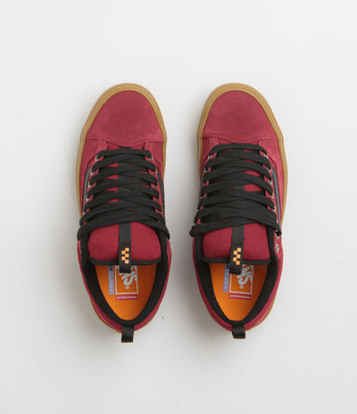 Vans Skate Old Skool 36+ Shoes - Gum Burgundy