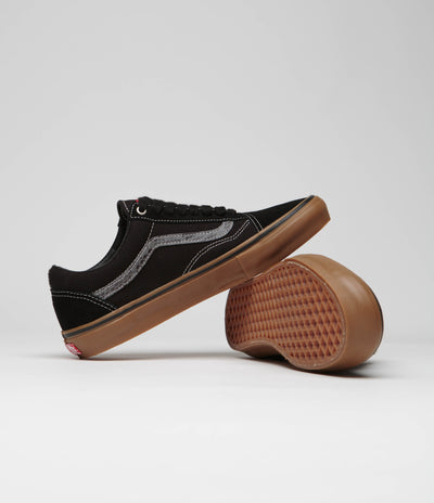 Vans Skate Old Skool Shoes - (Hockey Skateboards) Black / Snake