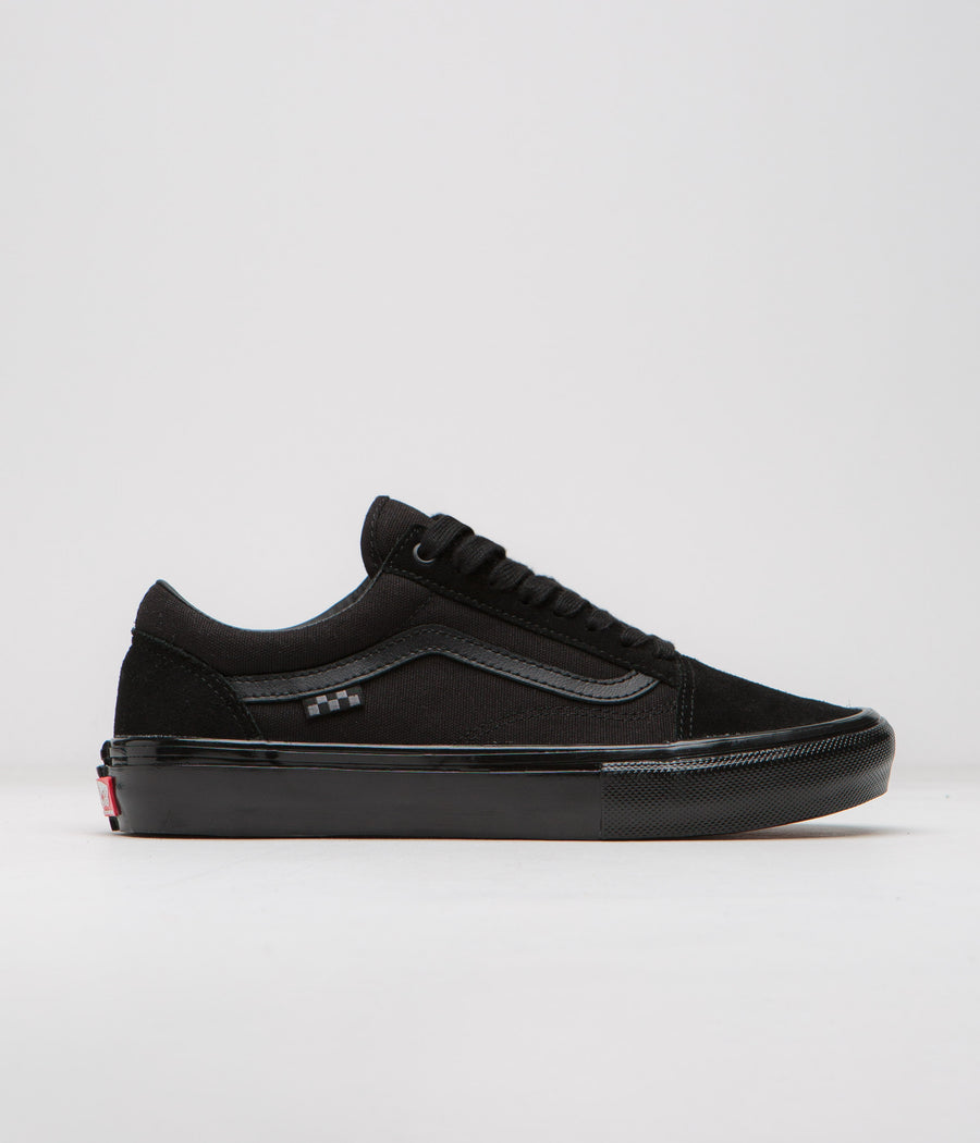 Vans Skate Old Skool Shoes in Black and Black