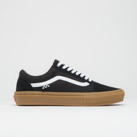 Vans Skate Old Skool Shoes in Black and Gum thumbnail