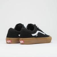 Vans Skate Old Skool Shoes in Black and Gum thumbnail