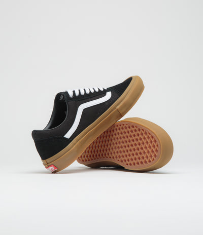 Vans Skate Old Skool Shoes in Black and Gum